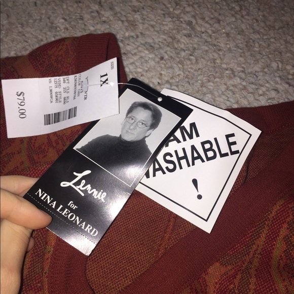 NWT Lennie for Nina Leonard Shawl size 1X - Picture 5 of 7